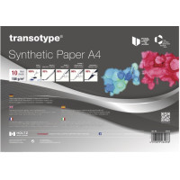 Синтетичний папір для живопису спиртовим чорнилом Transotype Synthetic Paper А4, 150 г/м2, 10 аркушів