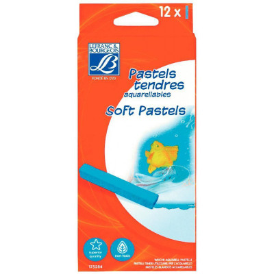 Набор акварельной пастели Lefranc Watercolour Pastels, 12 шт