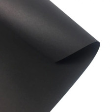 Бумага Folia Tinted Paper 130 г/м2, 50x70 см, №90 Black Черный