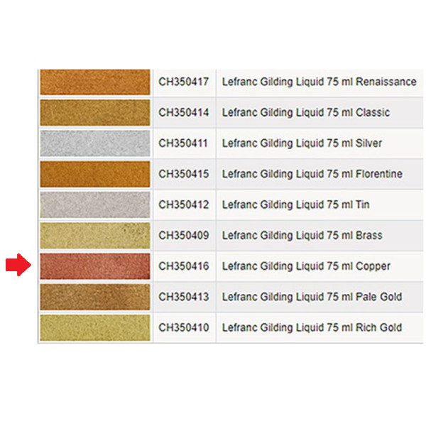 Рідка позолота Gilding liquid 75 мл Cooper