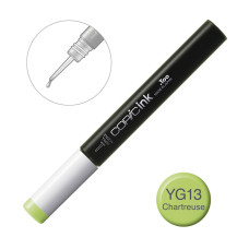 Чорнило для заправки маркерів Copic Ink YG-13 Lettuce green Яскраво-зелений 12 мл