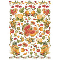 Карта для декупажу Літні фрукти 50x70 см арт DECOUP01_051