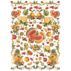 Карта для декупажу Літні фрукти 50x70 см арт DECOUP01_051
