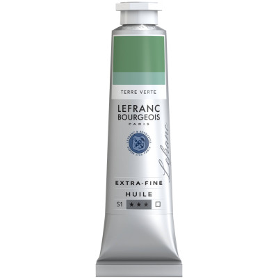 Олійна фарба Lefranc Extra Fine 40 мл №483 Terre verte Зелена земля