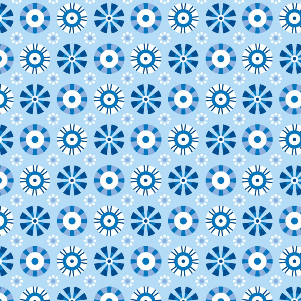 Бумага для оригами Folia Folding Papers 15x15 см, 50 листов, 80 г/м2, синий