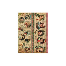Декупажная карта на рисовой бумаге Cadenсe Rice Paper А4 Decoupage А4, №227
