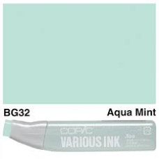 Чернила для заправки маркеров Copic Various Ink BG-32 Aqua mint Водяной мятный