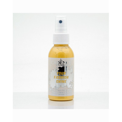 Краска по ткани спрей, перламутровая Cadence Your Fashion Spray 100 мл, Золотой