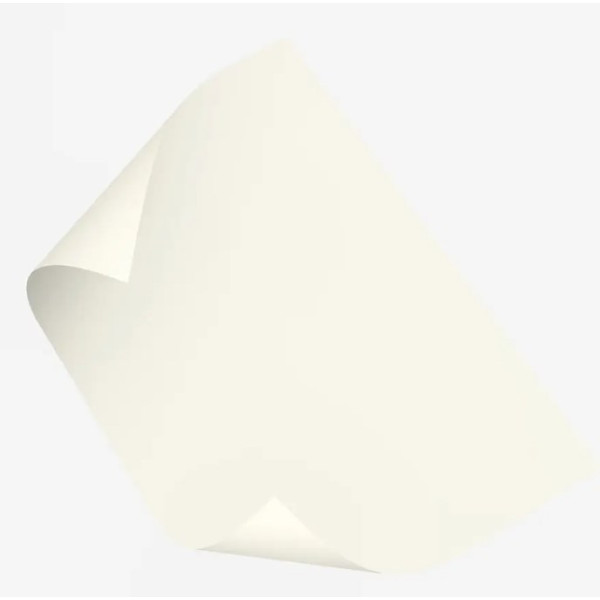 Папір Folia Tinted Paper 130 г/м2, 50x70 см №01 Peаrl white Молочно-білий