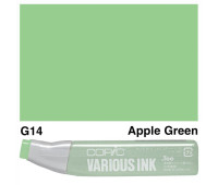 Чорнило для заправки маркерів Copic Various Ink G-14 Apple green Яблучно-зелений