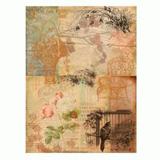 Декупажна карта на рисовому папері Cadenсe Rice Paper А4 Decoupage А4 №73