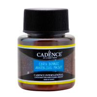 Краска для эбру Cadence Marbling paint, 45 мл, Коричневая