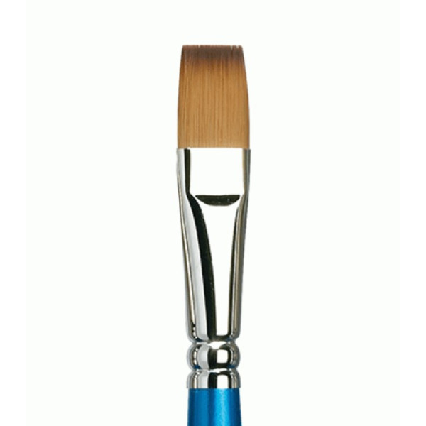 Пензель плоский звужений синтетика Winsor Newton 555 Cotman Brushes, № 16