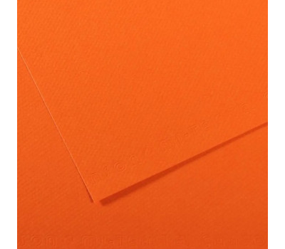 Папір для пастелі Canson Mi-Teintes, №453 Помаранчевий Orange, 160 г/м2, 75x110 см