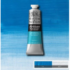 Краска масляная водорастворимая Winsor Artisan Water Mixable 37 мл, № 137, Cerulean Blue Небесно-Голубой