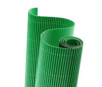 Картон гофрированный Folia Corrugated board E-Flute, 50x70 см, № 51 Green Зеленый