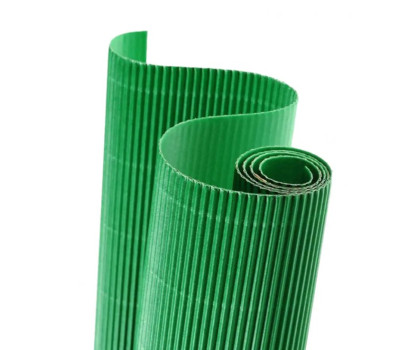 Картон гофрований Folia Corrugated board E-Flute, 50x70 см №51 Green Зелений