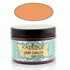 Крейдяна акрилова фарба Cadence Very Chalky Home Decor, 150 мл, Жовтий оксид