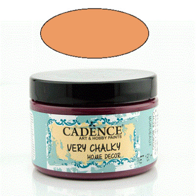 Крейдяна акрилова фарба Cadence Very Chalky Home Decor, 150 мл, Жовтий оксид