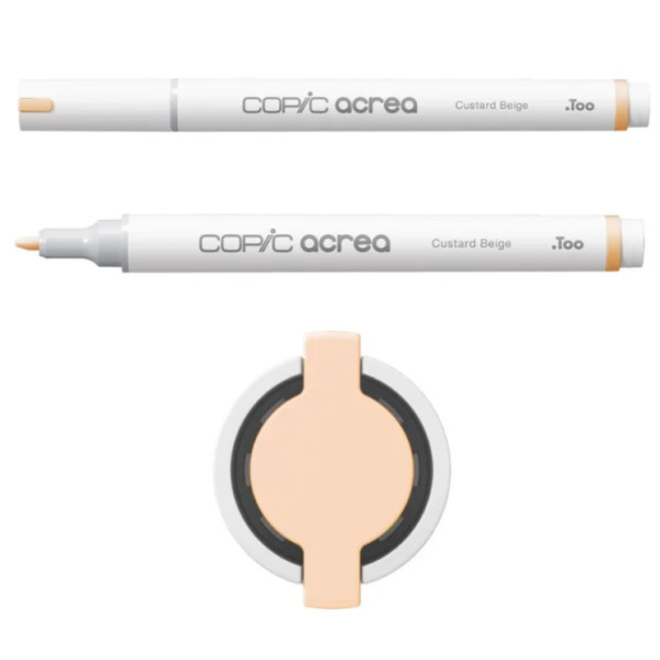 Акриловый маркер Copic Acrea Paint Marker 0,8 мм, 015 Custard Beige (Бежевый)