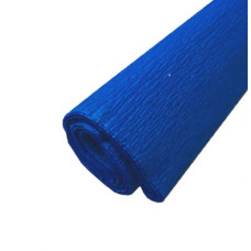 Крепон Folia Crepe paper 50x250 см, 32 г/м2 №128 Brilliant blue Синій