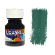 Рідка акварельна фарба Renesans LIQUAREL, 30 мл, №151 Справжній зелений