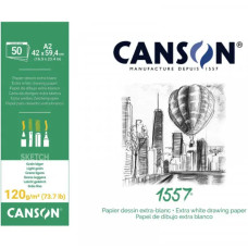 Альбом для нарисів та креслення формату A2 марки Canson 120 гр/м арт 4127-410