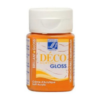 Lefranc фарба акрилова глянсова Deco Gloss Acrylic Cream 50 мл, # 332 Coral Кораловий арт 211424