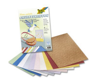 Набір дизайнерського паперу Folia, Creative Card Threads metallic 230 г/м2, 23x33 см, Нитки металік, 10 аркушів