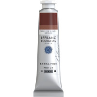 Фарба олійна Lefranc 40 мл № 481 Burnt Sienna Сієна Палена