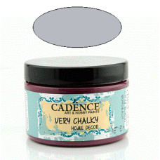 Крейдяна акрилова фарба Cadence Very Chalky Home Decor, 150 мл, Світло-сірий