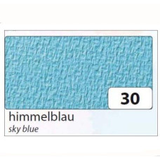 Картон Folia Tinted Mounting Board 220 г/м2, 50x70 см №30 Sky blue Небесно-блакитний