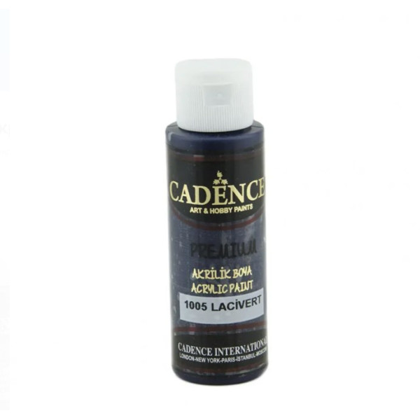 Акрилова фарба Cadence Premium Acrylic Paint 70 мл Темно-синій