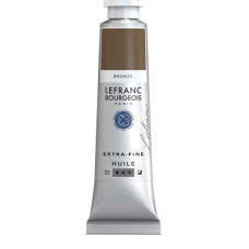 Масляная краска Lefranc Extra Fine 40 мл № 712 Bronze Бронза