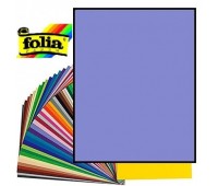 Двухсторонний декоративный картон фотофон Folia Photo Mounting Board 300 г/м2,50x70 см №37 Violet blue Лавандовый