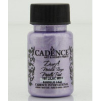 Акрилова фарба металік Cadence Dora Metallic Paint, 50 мл, Містичний фіолетовий