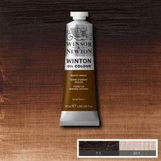 Масляна фарба Winsor Newton Winton Oil Colour 37мл №76 Burnt umber Умбра палена