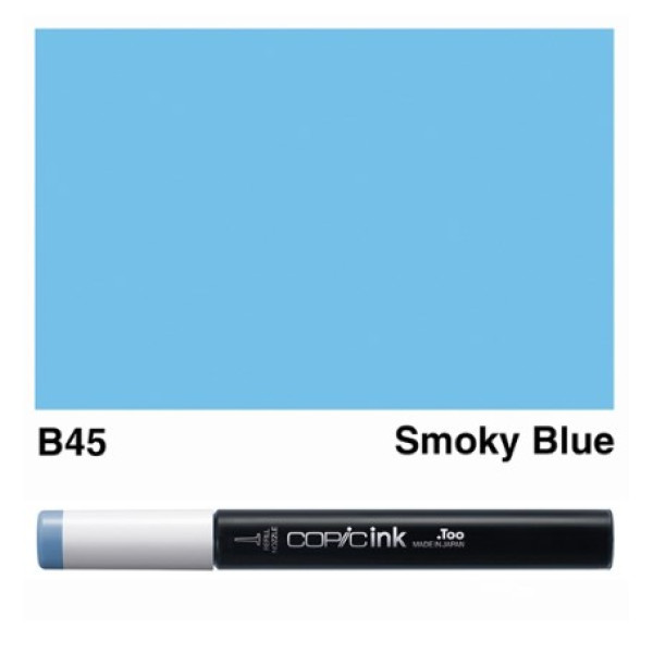 Заправка для маркерів COPIC Ink, B45 Smoky blue Димчастий синій, 12 мл