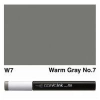 Заправка для маркеров COPIC Ink, W7 Warm gray Теплый серый, 12 мл