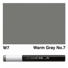 Заправка маркерів COPIC Ink, W7 Warm gray Теплий сірий, 12 мл
