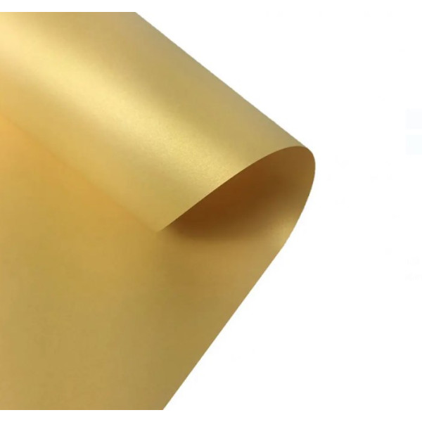 Картон Folia Photo Mounting Board 300 г/м2, A4 №65 Gold lustre Золотий матовий