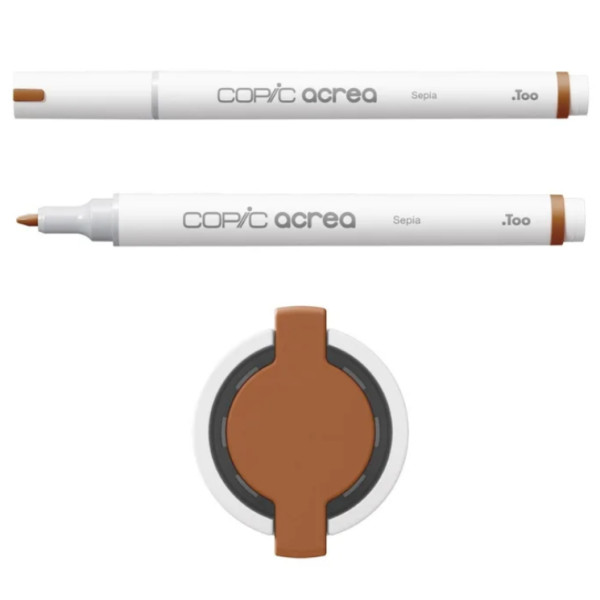 Акриловый маркер Copic Acrea Paint Marker 0,8 мм, 004 Sepia (Сепия)