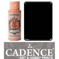 Краска по ткани Cadence Style Matt Fabric Paint, 59 мл, Черный