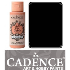 Фарба по тканині Cadence Style Matt Fabric Paint, 59 мл, Чорний