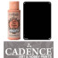 Фарба по тканині Cadence Style Matt Fabric Paint, 59 мл, Чорний