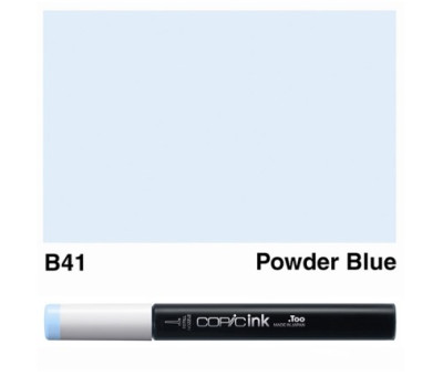 Заправка для маркеров COPIC Ink, B41 Powder pink Пастельно-синий, 12 мл