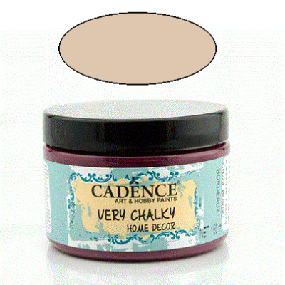 Меловая акриловая краска Cadence Very Chalky Home Decor, 150 мл, Старое кружево