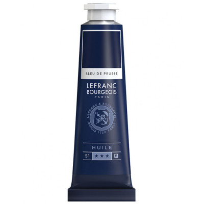 Фарба олійна Lefranc Fine 40 мл №046 Prussian Blue Прусський Синій