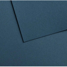 Папір для пастелі №610 Горизонтально-блакитний Horizon blue Mi-Teintes Velvet Canson, 430 г/м2, 50x65 см, 1 лист