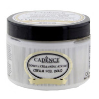 Об'ємна паста-клей для поталі на водній основі Cadence Cream Foil Bond, 150 мл